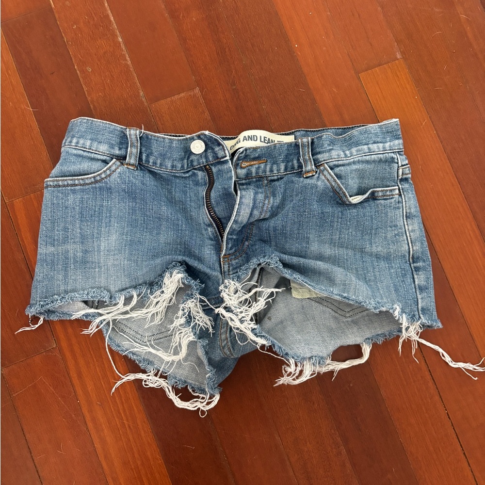 Levi's Distressed Denim Shorts